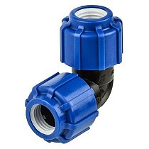  Угольники 90гр.компрессионные PN 16 для ПЭ DN 20-110 (252400302) со склада Проконсим в Нижнем Новгороде