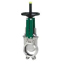 Задвижки чугунные шиберные DN 50-500 PN 4-10 межфланцевые до 80 гр. Tecofi VG4400 (VG3400)