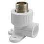 Угольник установочный ПП 20-1/2'' PN 25 с наружной резьбой белый РТП 10806 купить в Нижнем Новгороде | "Проконсим"