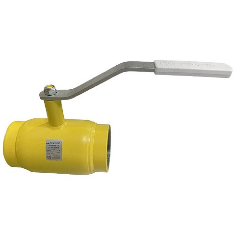 Кран шаровой газовый DN 80 PN 25 полнопроходной муфта-муфта 240мм Temper серия 390 купить в Нижнем Новгороде | "Проконсим"