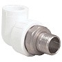 Угольник для радиатора ПП 20-1/2'' PN 25 с американкой белый РТП 14625 купить в Нижнем Новгороде | "Проконсим"