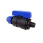 Кран шаровой компрессионный Valfex DN-25 PN-16 G-1 1/2'' цанга-штуцер купить в Нижнем Новгороде | "Проконсим"