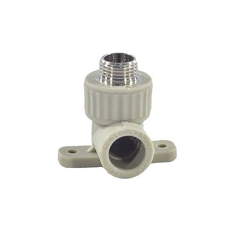 Угольник для смесителя НР VALFEX 25 PN 25 G-3/4'' НР серый купить в Нижнем Новгороде | "Проконсим"