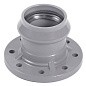 Патрубок раструбный НПВХ SDR26 DN 110 с фланцем DN 100 PN 10 Хемкор купить в Нижнем Новгороде | "Проконсим"