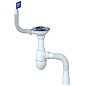 Сифон для мойки Unicorn В425, 40х50 гибкий отвод, 3 1/2'' х40 чаша из нержавеющей стали, прямоугольный перелив купить в Нижнем Новгороде | "Проконсим"