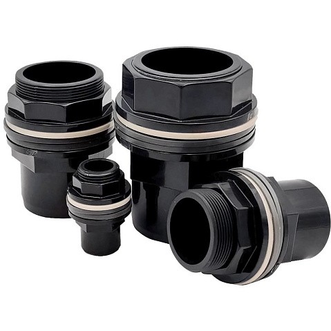 Танк-адаптер НПВХ DN 63х75-2 1/2" с наружной резьбой черный Aquaviva RERAKE063H купить в Нижнем Новгороде | "Проконсим"