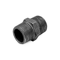 Ниппель чугунный DN 15-80 PN 16 штуцер-штуцер Fittex Plus купить в Нижнем Новгороде | "Проконсим"