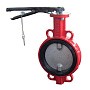 Затвор дисковый поворотный DN 150 PN 16 межфланцевый с диском из нержавеющей стали уплотнение-EPDM ручной Seagull купить в Нижнем Новгороде | "Проконсим"