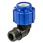 Угольник (отвод) компрессионный PN 16 для ПЭ DN 50-1 1/2'' обжимное-штуцер купить в Нижнем Новгороде | "Проконсим"