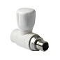 Кран шаровой для радиатора ПП 25-3/4'' PN 25 прямой с американкой белый Pro Aqua PA41010 купить в Нижнем Новгороде | "Проконсим"