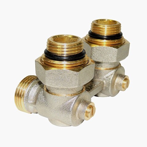 Узел нижнего подключения Vekotrim DN 15 PN 10 угловой двухтрубный 15-3/4'' с ниппелем, штуцер купить в Нижнем Новгороде | "Проконсим"