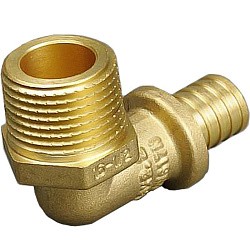  Угольник латунный под надвижную гильзу PEX-НР 20-3/4'' ONE PLUS (930020222) со склада Проконсим в Нижнем Новгороде