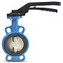Затвор дисковый поворотный DN 150 PN 16 межфланцевый с чугунным диском уплотнение-NBR ручной FAF 3551150 купить в Нижнем Новгороде | "Проконсим"