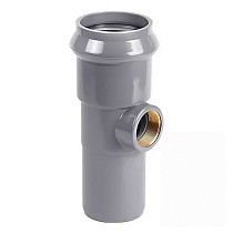  Тройники НПВХ раструбные SDR26 DN 110-160 PN 10 резьбой Хемкор со склада Проконсим в Нижнем Новгороде