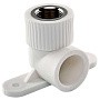 Угольник установочный ПП 20-1/2'' PN 25 с внутренней резьбой белый РТП 10797 купить в Нижнем Новгороде | "Проконсим"
