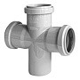 Крестовина ПП для канализации прямой 87,5гр. 110- 50- 50 Valfex купить в Нижнем Новгороде | "Проконсим"