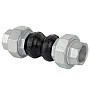 Компенсатор EPDM с оцинкованными чугунными резьбовыми патрубками DN 32 PN 16 Рашворк 505-032-16 купить в Нижнем Новгороде | "Проконсим"