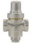 Регуляторы давления DN 15-50 PN 16 никелированные поршневые под манометр VARMEGA купить в Нижнем Новгороде | "Проконсим"