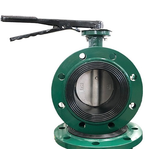 Затворы чугунные дисковые DN 50-150 PN 16 фланцевые с диском из нержавеющей стали рычаг GALA Тип.2123-G купить в Нижнем Новгороде | "Проконсим"