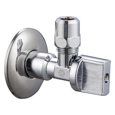 Кран латунный шаровой угловой MVI BV.464 DN 15-цанга 10 PN 10 наружная-M10 штуцер бабочка купить в Нижнем Новгороде | "Проконсим"