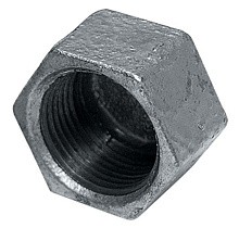 Заглушки чугунные DN 15-50 PN 16 оцинкованные муфтовые Fittex Plus купить в Нижнем Новгороде | "Проконсим"