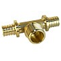 Тройник латунный для PEX труб 16-1/2''-16 PN 16 S-2,2мм под надвижную гильзу Valfex VF.433.AF купить в Нижнем Новгороде | "Проконсим"