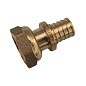 Муфта латунная для PEX труб  25-1''  PN 16  под надвижную гильзу с накидной гайкой  РосТурПласт купить в Нижнем Новгороде | "Проконсим"