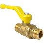 Краны латунные шаровые газовые 11Б27фтМ DN 15-20 PN 40 рычаг штуцер-штуцер Valfex.270.LR3 купить в Нижнем Новгороде | "Проконсим"