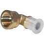 Угольник латунный для PEX труб 25-3/4'' с внутренней резьбой под надвижную гильзу Hipex типS HFWS00060 купить в Нижнем Новгороде | "Проконсим"