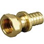 Муфта латунная для PEX труб 20-1/2'' PN 10 под надвижную гильзу ONE PLUS купить в Нижнем Новгороде | "Проконсим"