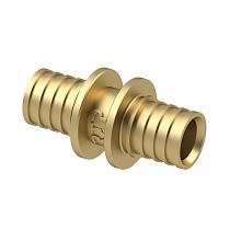 Муфты латунные для PEX-PEX труб DN 16-40 PN 16 под надвижную гильзу РосТурПласт купить в Нижнем Новгороде | "Проконсим"