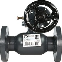 Краны стальные шаровые регулирующие DN 65-600 PN 16 цельносварные фланцевые с редуктором JIP-FF РИДАН купить в Нижнем Новгороде | "Проконсим"