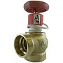 Клапан пожарный латунный КПЛМ DN 50 PN 16 угловой 90гр. муфта-штуцер с датчиком ДППК 20,5 Апогей купить в Нижнем Новгороде | "Проконсим"