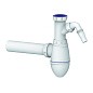 Сифон для умывальника Unicorn А510V, 40х40 прямой отвод, 1 1/2'' х40 с отводом для стиральной машины преходник 40х32 купить в Нижнем Новгороде | "Проконсим"