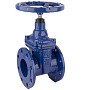 Задвижка чугунная DN 200 PN 10 с обрезиненным клином EPDM до 90гр. Рашворк 100-200-10 купить в Нижнем Новгороде | "Проконсим" (920150031)