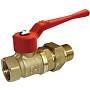 Краны латунные шаровые 11Б27п1 DN 25-32 PN 40 рычаг американка БАЗ А.А31.1 купить в Нижнем Новгороде | "Проконсим"