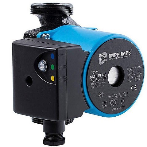 Насос циркуляционный с мокрым ротором IMP PUMPS NMT PLUS c электронным управлением, резьбовой купить в Нижнем Новгороде | "Проконсим" Насос циркуляционный с мокрым ротором IMP PUMPS NMT PLUS c электронным управлением, резьбовой купить в Нижнем Новгороде | "Проконсим"