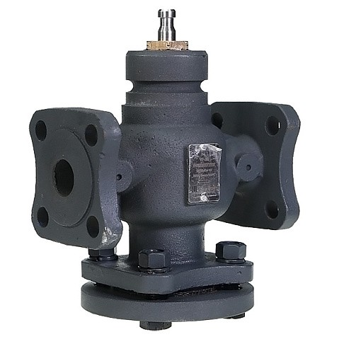 Клапан чугунный регулирующий DN 15 PN 16 под привод 1kv фланцевый до 130гр. РИДАН VF-2R 065Z0272R2 купить в Нижнем Новгороде | "Проконсим"