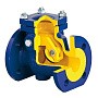 Клапан обратный створчатый чугунный DN 100 PN 16 фланцевый до 300гр. Zetkama zCHE.302A100C01 купить в Нижнем Новгороде | "Проконсим"