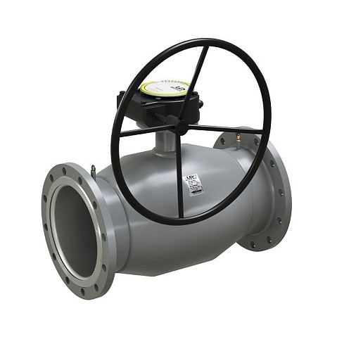Кран стальной шаровой цельносварной LD Energy Regula, DN 250 PN 16, 530мм, стандартнопроходной, фланцевый с редуктором купить в Нижнем Новгороде | "Проконсим"