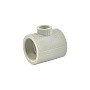 Тройник полипропиленовый переходной VALFEX 20x25x20 PN 25 серый