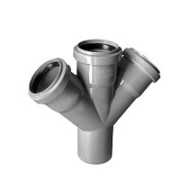  Крестовина двухплоскостная Valfex DN-110x110x50 правостороний двухплоскостная  (930023011) со склада Проконсим в Нижнем Новгороде