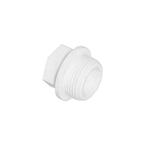 Заглушка резьбовая ПП  1/2'' PN 25 белая VALFEX Pro купить в Нижнем Новгороде | "Проконсим"