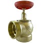 Клапан пожарный латунный КПЛМ DN65 PN16 угловой 90гр. муфта-штуцер с удлиненным шпинделем Апогей купить в Нижнем Новгороде | "Проконсим"