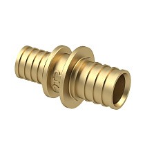 Муфты латунные для PEX-PEX труб DN 20-40 PN 16 переходные под надвижную гильзу РосТурПласт купить в Нижнем Новгороде | "Проконсим"