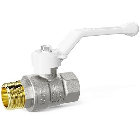 Краны латунные шаровые DN 15-50 PN 25-40 никелированные рычаг белый муфта-штуцер LD Pride 47.303 купить в Нижнем Новгороде | "Проконсим" Краны латунные шаровые DN 15-50 PN 25-40 никелированные рычаг белый муфта-штуцер LD Pride 47.303 купить в Нижнем Новгороде | "Проконсим"