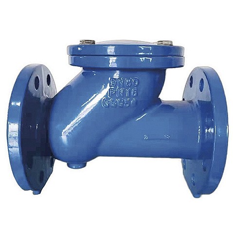 Клапан обратный шаровой DN250 PN16 корпус-чугун, фланцевый до 80гр. GALA Тип.5109 купить в Нижнем Новгороде | "Проконсим"