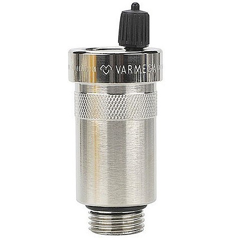 Воздухоотводчик VARMEGA VM134 O-ring DN15 PN10 вертикальный выпуск НР-1/2'' автоматический купить в Нижнем Новгороде | "Проконсим"