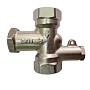 Клапан латунный MVI BL.110.05, DN 20 PN 10, балансировочный, Kvs 3,35 м3/ч, никелированный, муфта-муфта купить в Нижнем Новгороде | "Проконсим"