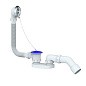 Сифон для ванны Unicorn S11, 40х50 отвод 45гр., 1 1/2'' х40 чаша из нержавеющей стали, круглый перелив купить в Нижнем Новгороде | "Проконсим"